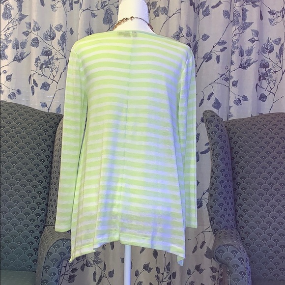 Green and white tunic Ana new approach SZ M - Picture 4 of 8
